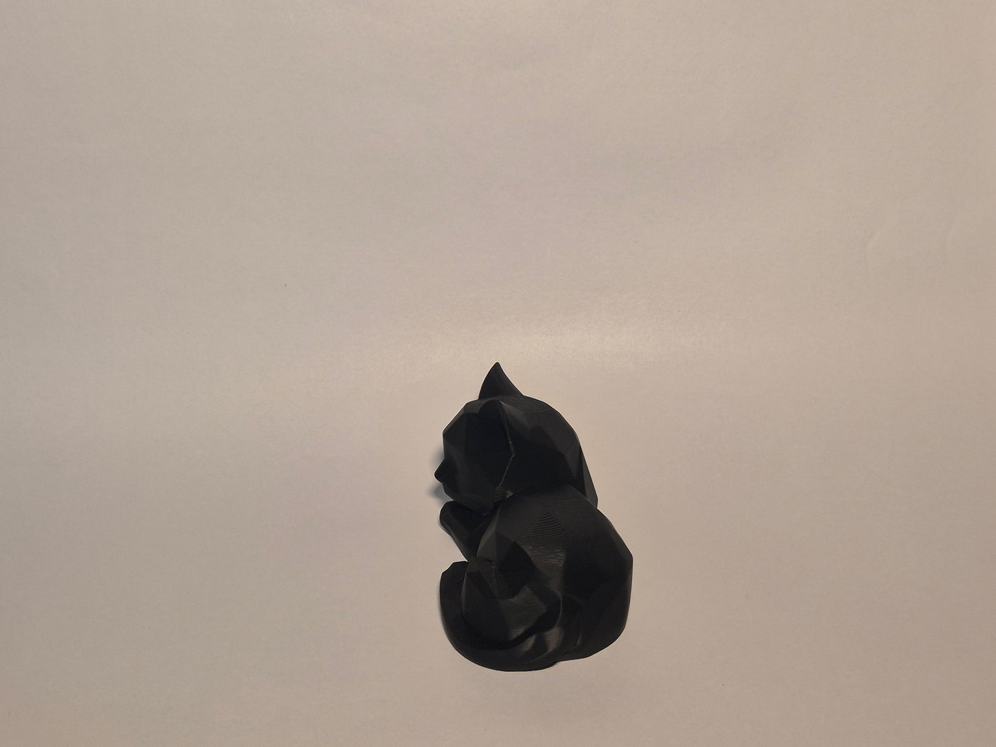 Midnight Rest Cat Sculpture