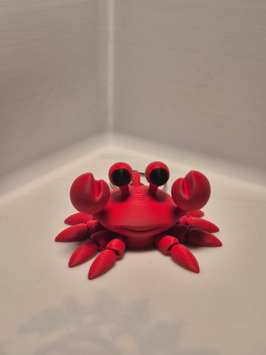 Flexi Crab Keychain