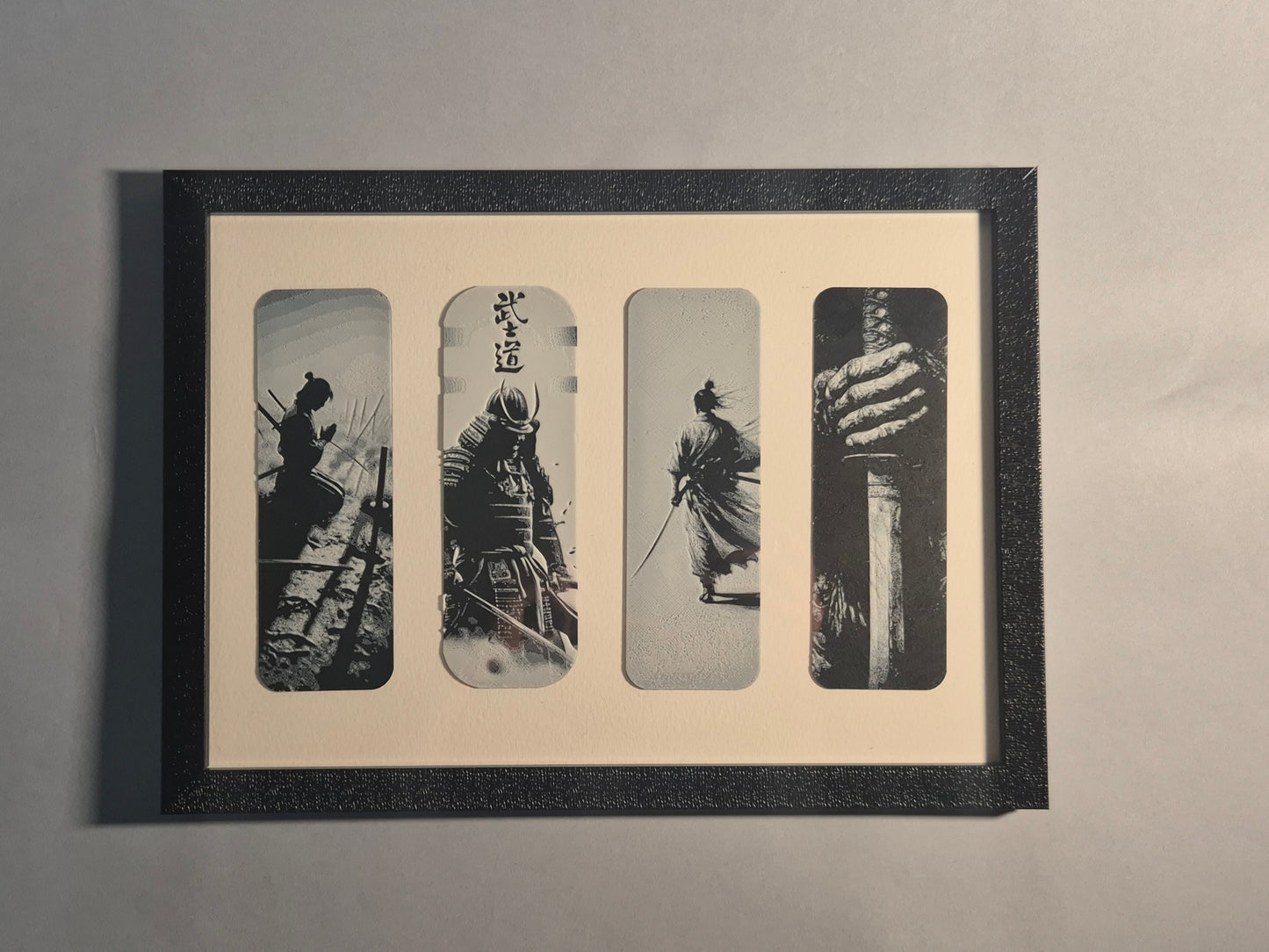 Samurai Shadow Wall Frame