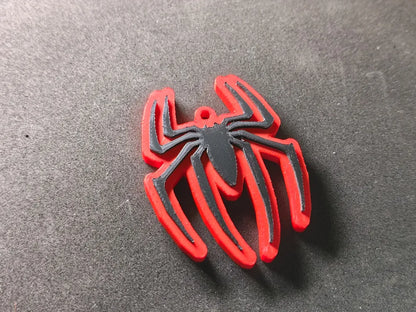 Spiderman 3D Printed Keychain