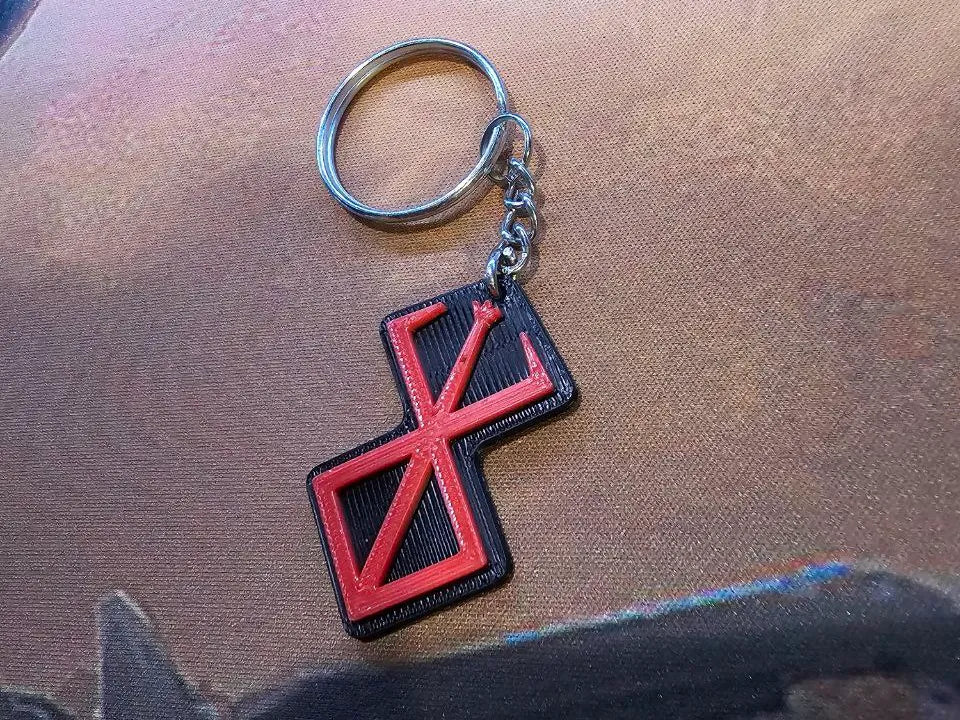 Berserk Keychain – 3D Printed