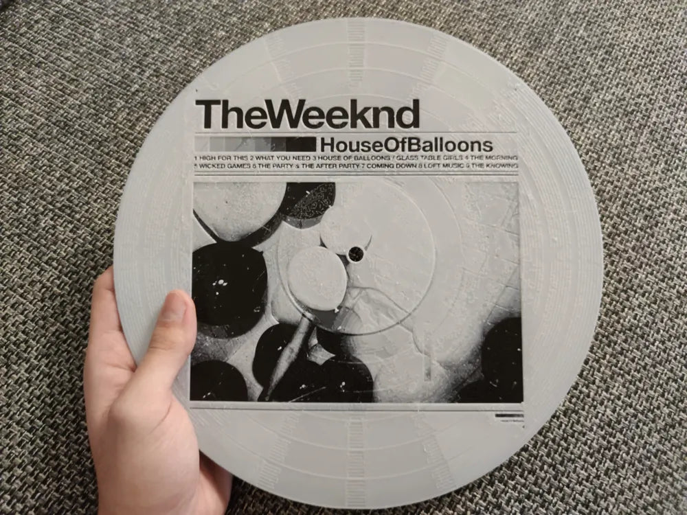 House of Balloons - The Weeknd | Vinyl Print