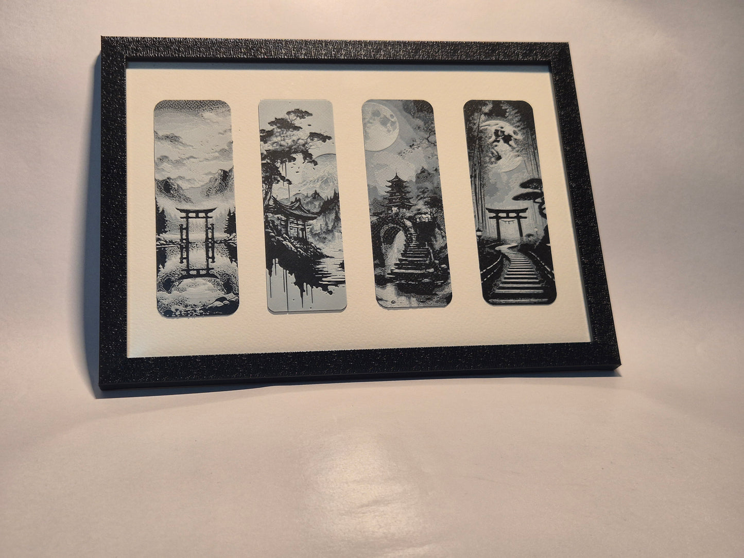 Monochrome Japanese Landscape Wall Art