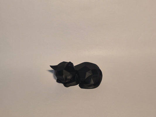 Midnight Rest Cat Sculpture