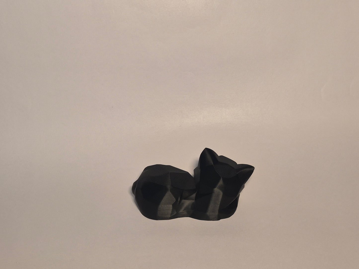 Midnight Rest Cat Sculpture