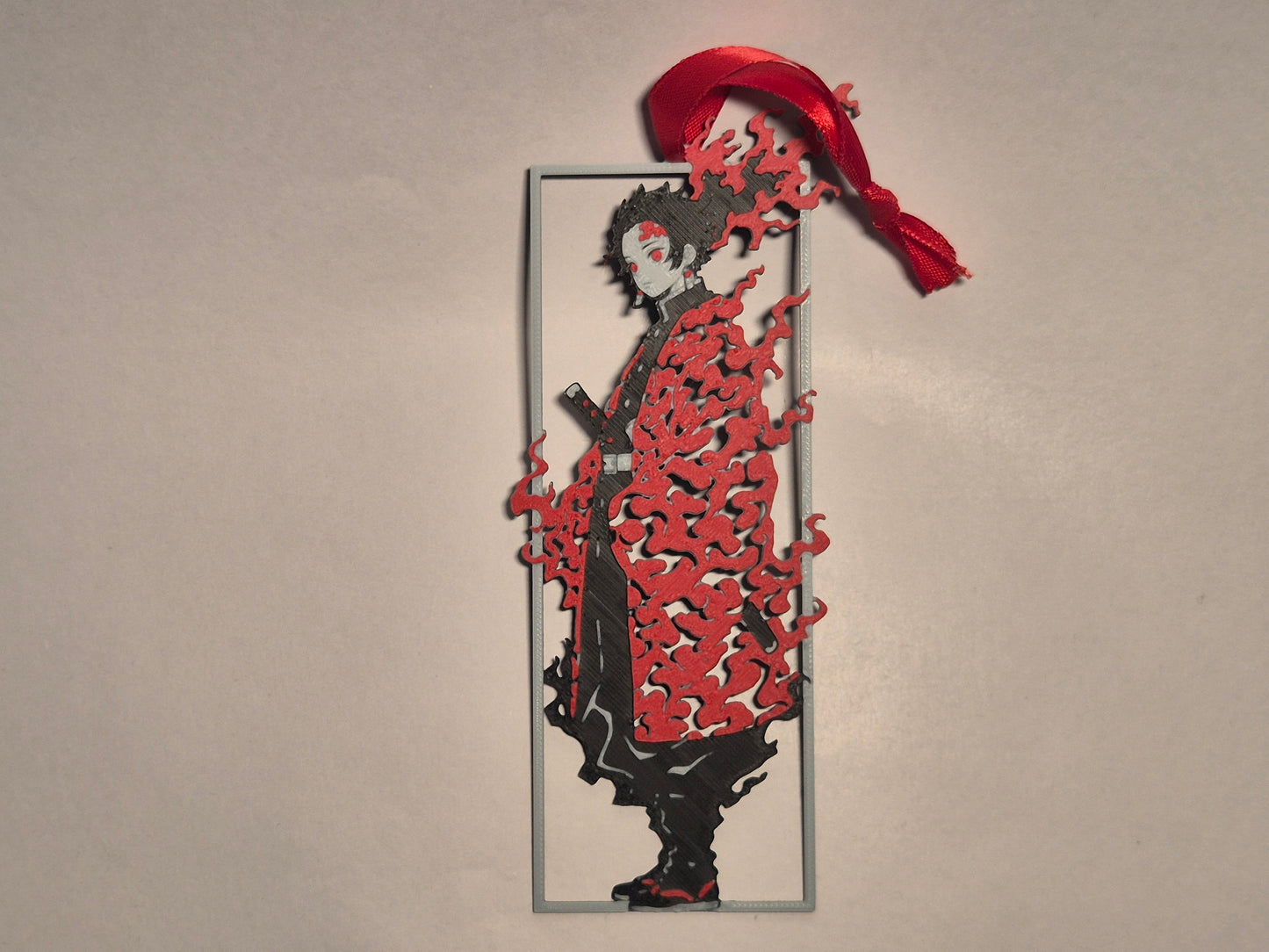 Tanjiro Flame Bookmark – Demon Slayer