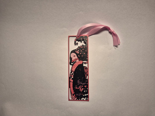 Nezuko Sakura Anime Bookmark