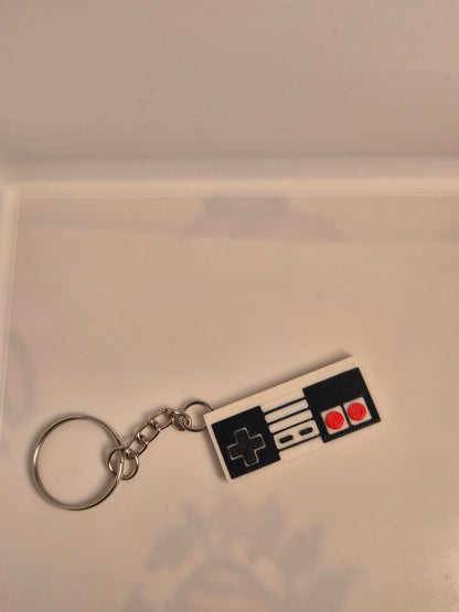 Retro Game Controller Keychain