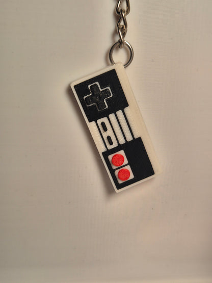 Retro Game Controller Keychain