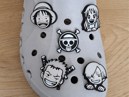 One Piece Croc Charms Set - 5 Charms
