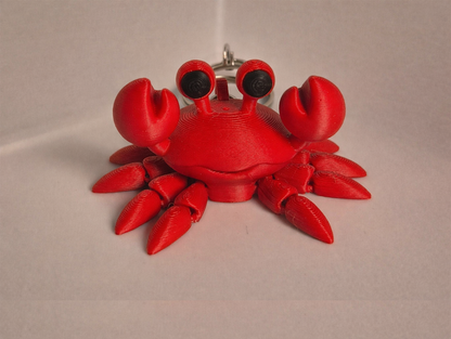 Flexi Crab Keychain
