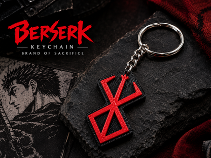 Berserk Keychain – 3D Printed
