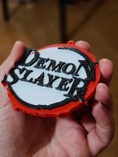Demon Slayer 3D Printed Keychain