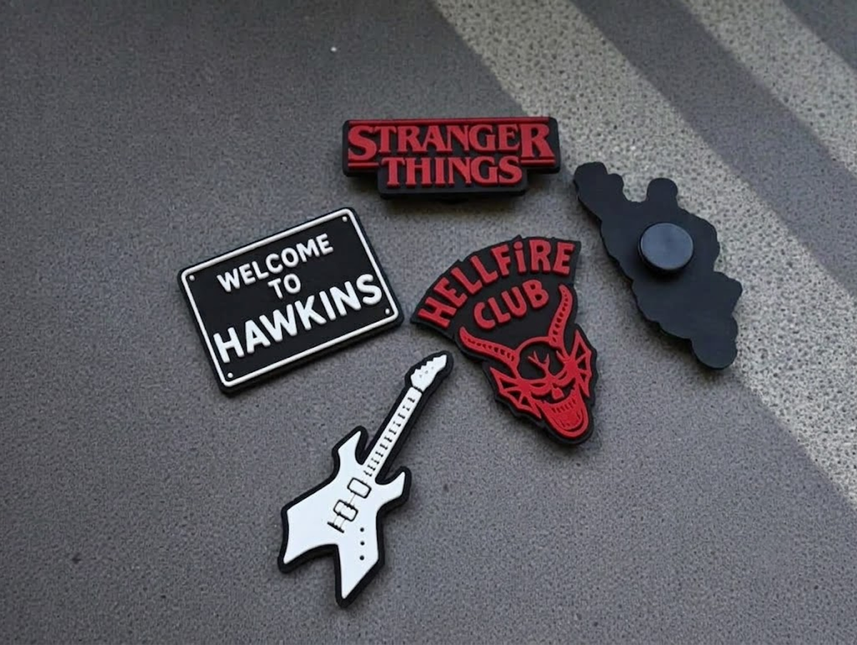 Stranger Things Crocs Charms